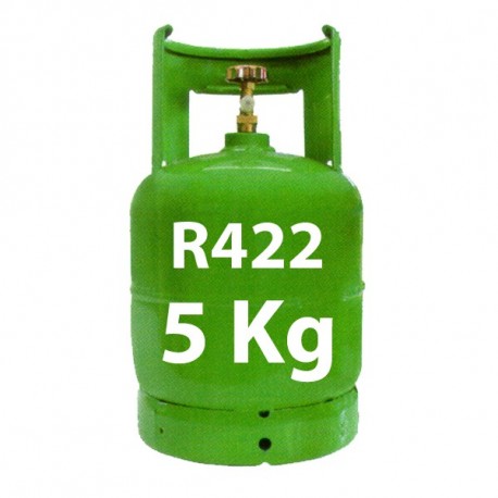 5 Kg R422 gas refrigerante botella recargable