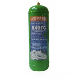 2 Kg GAS REFRIGERANTE R407c BOTELLA RELLENABLE