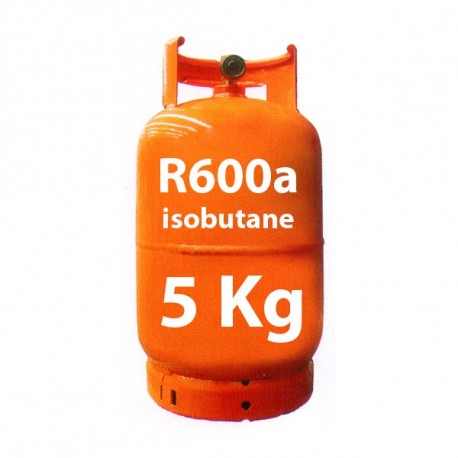 5 Kg R600a GAS (isobutano) botella recargable