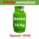 10 Kg GAS REFRIGERANTE R449a BOTELLA RELLENABLE