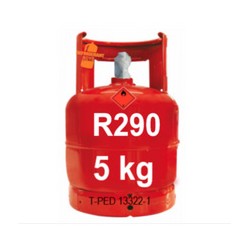 5 Kg R290 GAS (propano) botella recargable