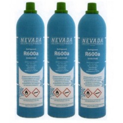 GAS R600a (isobutano) 3 x 420g Botellas